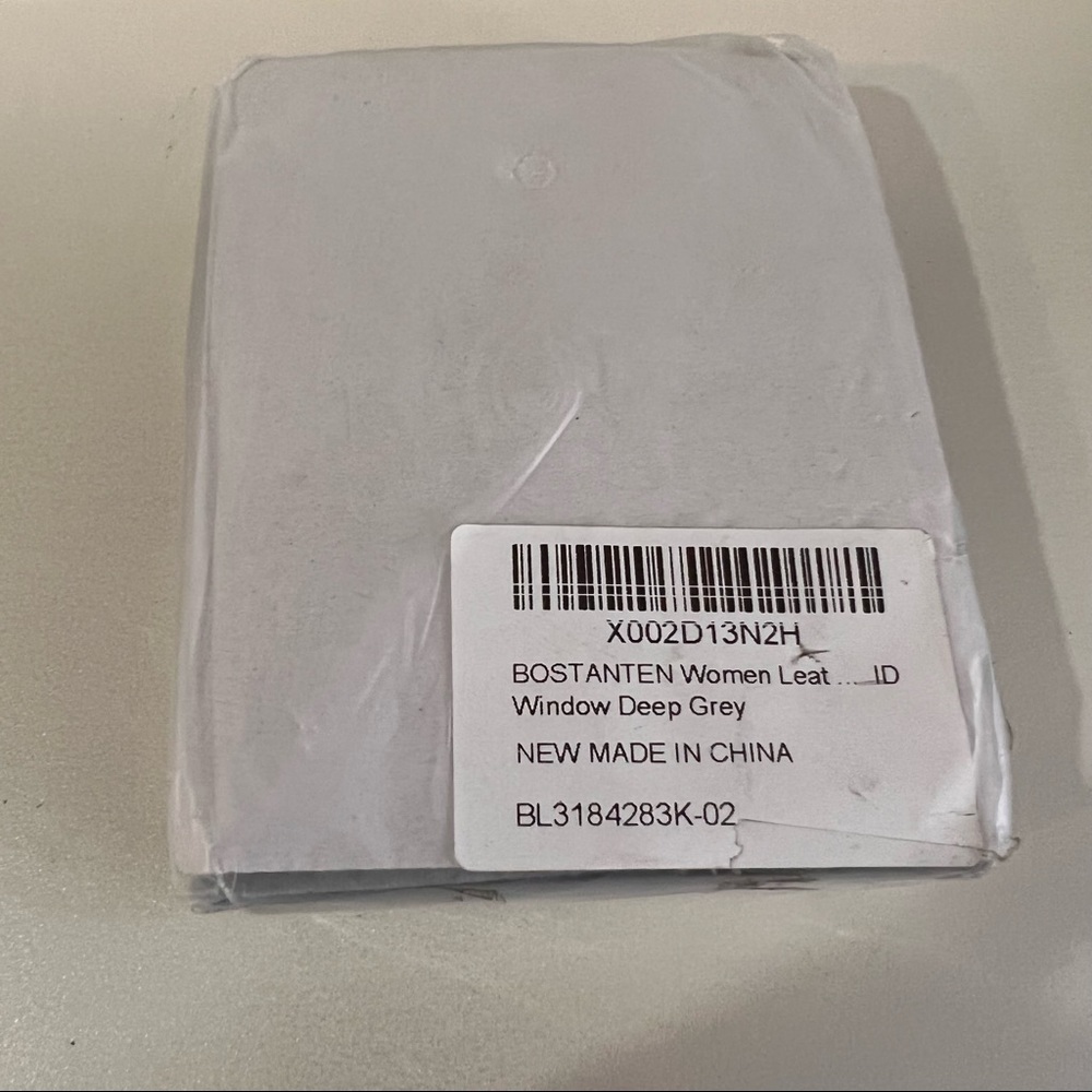 New Bostanten Leather Wallet Gray Removable Card Wallet - Picture 15 of 15